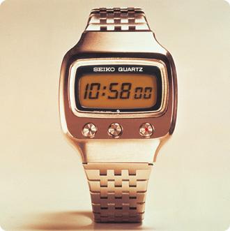 Seiko Six-Digit LCD Quartz Watch 