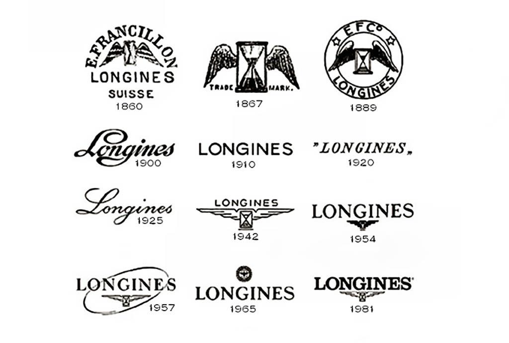 logo longines qua các thời kì
